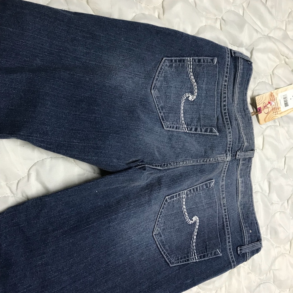 OP skinny jeans size 9 with ankle zippers new